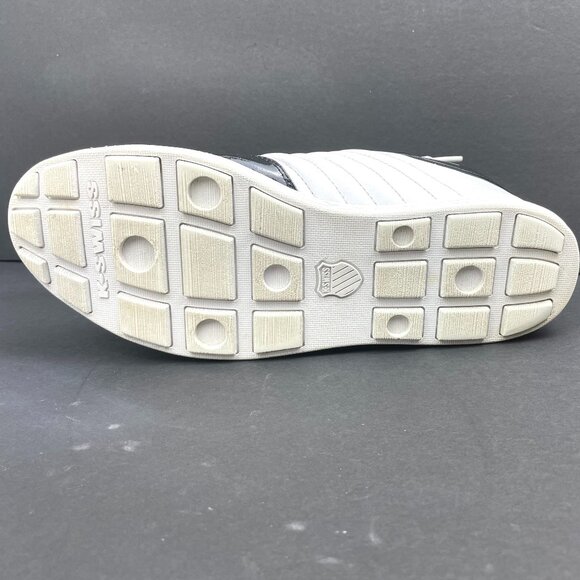K‑SWISS Men’s Court White & Black Sneakers Skate Shoes Size US 11.5 / EUR 45 - Picture 12 of 13